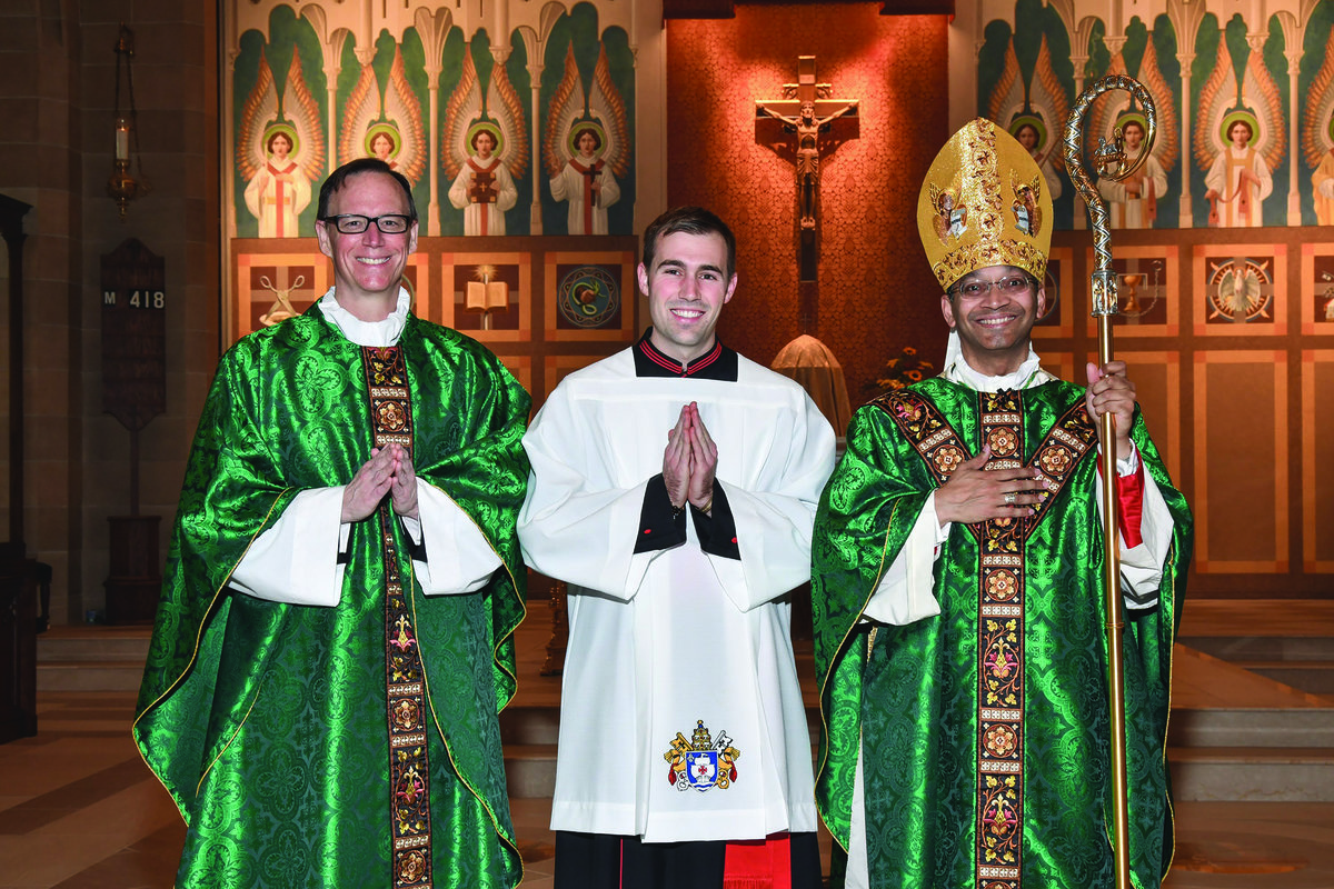 Columbus seminarian admitted to candidacy for holy orders Catholic