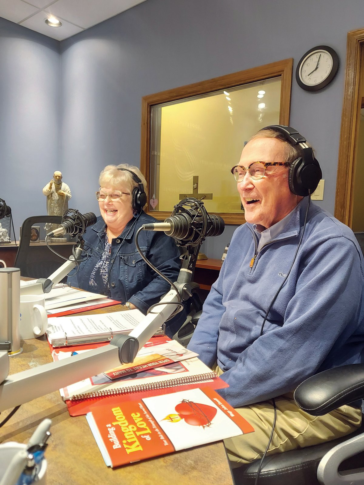 Morgan Rector Host Longtime hosts marvel at station’s growth - The Catholic Times