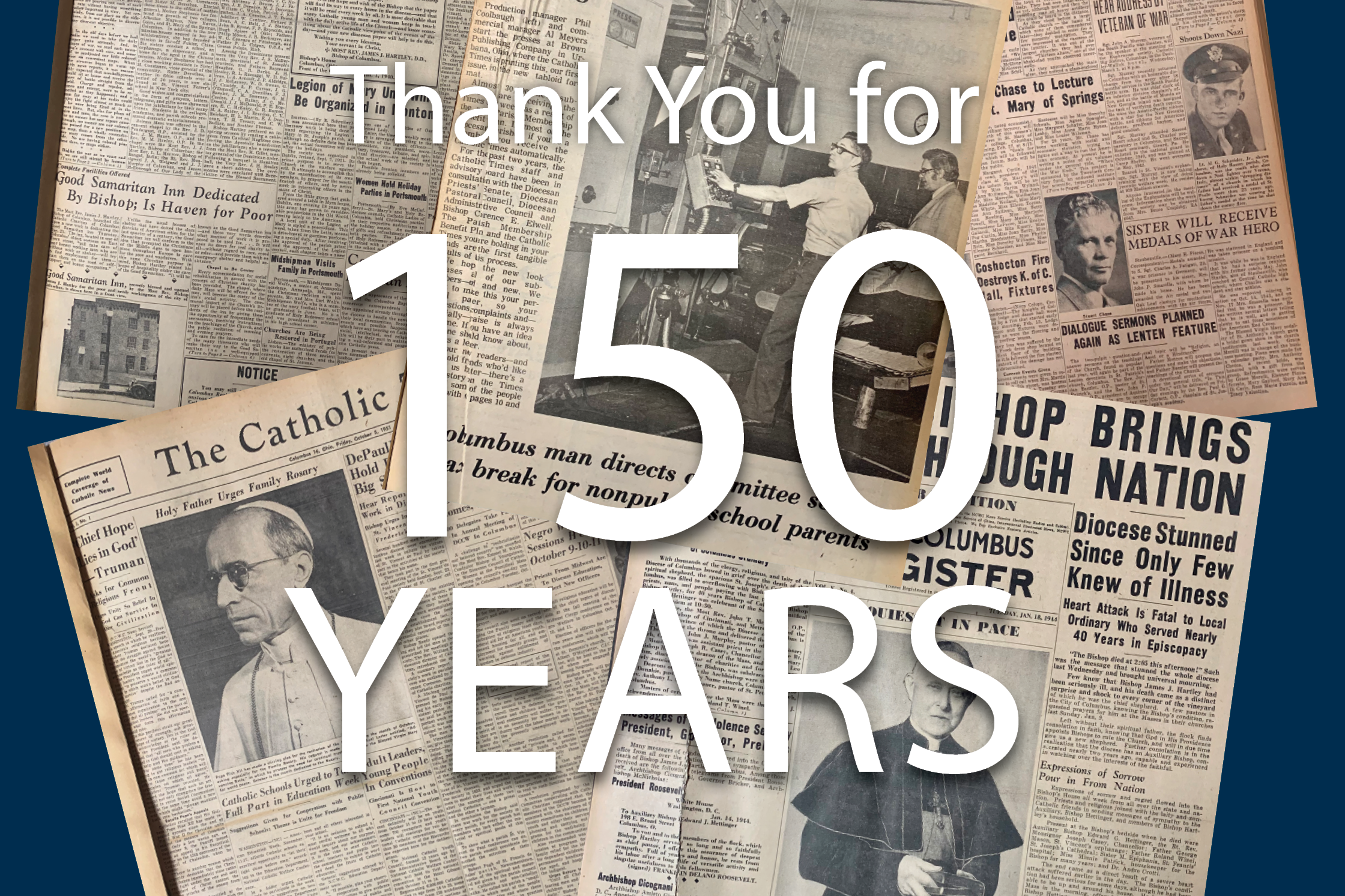 Newspapers told story of diocese for more than 150 years