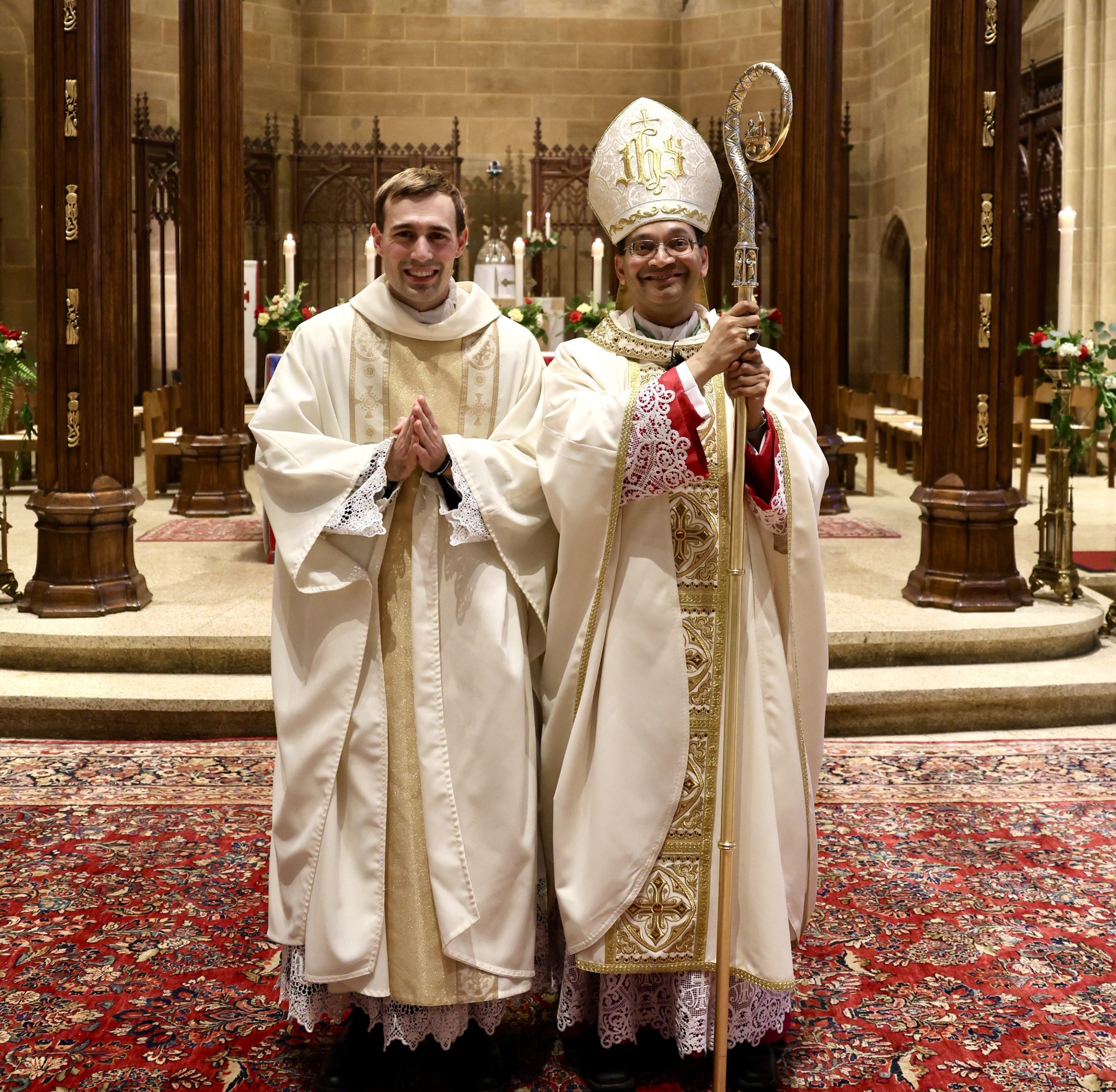 Bishop Earl Fernandes at Columbus St. Joseph Cathedral